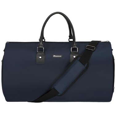 Modoker Convertible Garment Bag for Travel Garment Duffel Bag for Men and Women Carry on Travel Bags for Airlines, Blue
