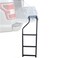 SKTYANTS Pickup Truck Tailgate Ladder Foldable Extension Telescopic Adjustable Universal Pickup Truck Bed Step with Bucket Straps Set and Stainless Steel Self-Tapping Screws Truck Bed Ladder