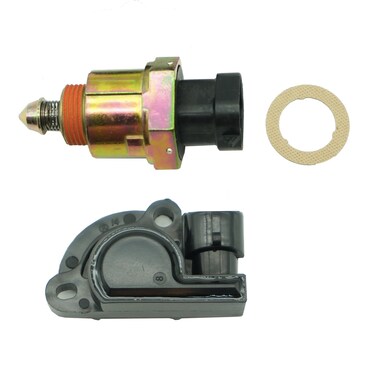 JSNOOKN Throttle Position Sensor and Idle Air Control Valve for Chevrolet Camaro C1500 G20 G30 S10 Blazer Astro Buick Century Roadmaster GMC Jimmy C2500 K3500 Yukon Oldsmobile Bravada Pontiac TPS IAC