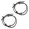 MIKKUPPA 2pcs ABS Wheel Speed Sensor, Front Left/Right 47910JA000 Replacement for 2007-2013 Nissan Altima, 2009-2014 Nissan Maxima