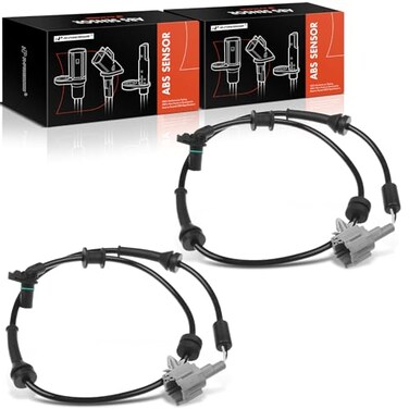 A-Premium ABS Wheel Speed Sensor Compatible with Nissan &amp; Infiniti Models - Titan 2008-2011, Armada 2008-2012, QX56 2008-2010 - Front Driver and Passenger Side, 2-PC Set, Replace# D7910-ZR00B
