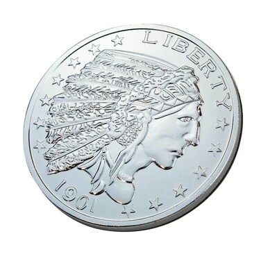 Aeromach CI-1050S Chrome Coin/Medallion Horn Cover for 2014+ Indian Chief, Chieftain, Dark Horse, Springfield &amp; Roadmaster Models with Thunderstroke Engine - Adhesive Backed Foam - Made in USA