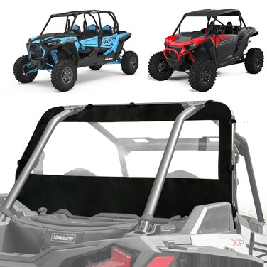 YONQIFON RZR 1000 XP UTV Rear Window,Back Window Soft Rear Windshield Compatible with Polaris RZR 1000 XP/XP 4 1000/XP Turbo (2014-2023)