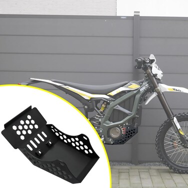 URLWALL Upgraded Engine Guard Splash Shield for Sur Ron Ultra Bee, Bash Bottom Skid Plate Lower Frame Protector Cover Dirtbike Engine Chassis Protection Kit for Surron