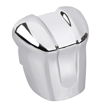 XMMT Chrome Replacement Horn Cover Waterfall style Compatible with Harley Softail Electra Glide Street Glide Road King FLT FLHT FLHR FLTR 1995-2023