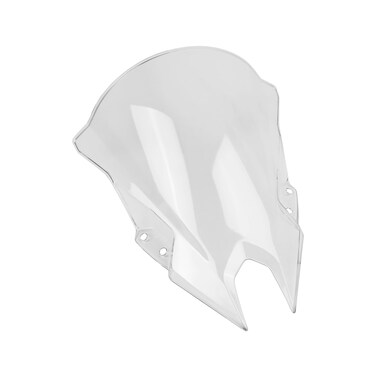 Motorcycle 18.4" Windscreen Windshield Replacement for Kawasaki Ninja500 Ninja 500 SE 2024 up PC Windscreen Double Bubble