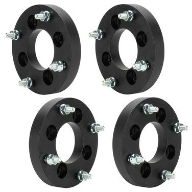 4pcs 4x110mm to 4x137mm Wheel Spacers 1" 10mm x1.25 Studs 77.8mm Bore Fits Honda Recon 250 FourTrax 300 Rancher 400 420 4WD Foreman 450 Rincon 680, Yamaha Bear Tracker 250 Big Bear 2WD 4WD