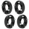 4pcs 4x110mm to 4x137mm Wheel Spacers 1" 10mm x1.25 Studs 77.8mm Bore Fits Honda Recon 250 FourTrax 300 Rancher 400 420 4WD Foreman 450 Rincon 680, Yamaha Bear Tracker 250 Big Bear 2WD 4WD