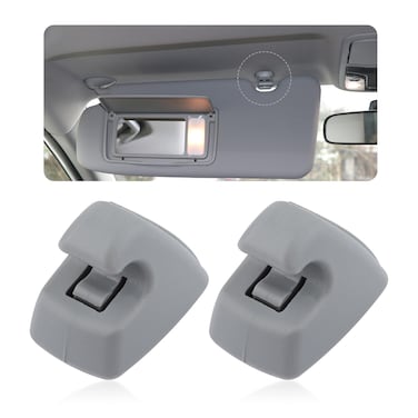 2PCS Car Sun Visor Clip,Inner Visor Clips for Cars Replacement OEM#95994975,95994976,Car Visor Accessories Compatible with Chevrolet Sonic Spark EV Cruze Limited Buick Verano