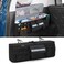 GRAOSO Car Trunk Organizer Compatible with Toyota FJ Cruiser 2007-2021, Rear Storage Bag with 3 Pieces of 1.5&rdquo; Wide Hook&amp;Loop Tapes, 2 Adjustable Hanging Loops, Multiple Pockets, Black