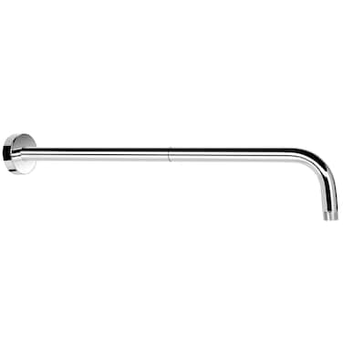 NearMoon Shower Arm, Extra Fixed Arm with Flange, Stainless Steel Wall-Mounted ShowerHead Arm (20 Inch, Chrome Finish)