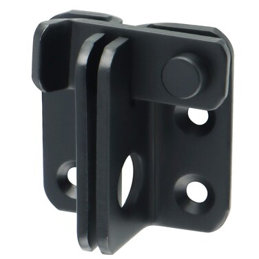 Alise Flip Latch Gate Latches Slide Bolt Latch Safety Door Lock Catch for Barn Cabinet Pet Cage Garden Bathroom Garage Window Sliding Door,MS4001-B Stainless Steel Matte Black