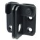 Alise Flip Latch Gate Latches Slide Bolt Latch Safety Door Lock Catch for Barn Cabinet Pet Cage Garden Bathroom Garage Window Sliding Door,MS4001-B Stainless Steel Matte Black