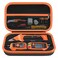 TsuiWah Carrying Case for Klein Tools ET310 AC Circuit Breaker Finder Electric Tester &amp; 80016 Outlet Tester Kit &amp; RT250 GFCI Receptacle Tester and Electrician Tools Organizer Bag, Black(Case Only)