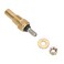 Qiilu Electrical Temperature Sender, Water/Oil Temp Temperature 1/8 NPT Electrical Sender Transmitter Sending Unit Temp Sensor 0-150℃