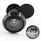 Cionyce Safety Door Viewer Peephole, 200-Degree Door Viewer Front Door Peepholes with Heavy Duty Privacy Cover for 1.57"-2.95" Doors, Black Peep Holes for Home Office