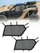 ZIDIYORUO X3 Window Net Left &amp; Right Upper Door Window Screen, Compatible with 2017-2024 Can Am Maverick X3 &amp; X3 Max Front Window, OE Replace #715004694, Polyester Mesh w/ Aluminum Frame &amp; Hooks