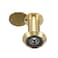 Sumnacon Safety Door Viewer,Solid Brass 220-degree Door Viewer/Peephole with Heavy Duty Rotating Privacy Cover for 1-3/8" to 2-1/6" Doors, Sturdy Door Viewer for Home Office Hotel (Gold)