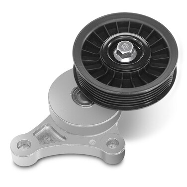 A-Premium Belt Tensioner Assembly with Pulley Compatible with Chevrolet Camaro 2010-2015 &amp; Cadillac CTS 2009-2015 6.2L Petrol, Replace# 12628025, 12622273