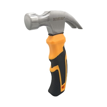 Hammer 8oz, Small Hammer, BOOSDEN Camping Hammer, Mini hammer, Claw Hammer, Stubby Hammer, Small Hammer for Women, Nail Hammer, Handy Hammer, Kids Hammer, Tiny hammer for Indoor Outdoor Using
