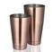 ETENS Boston Cocktail Shaker Antique Copper, Cocktail Shaker Tins Weighted, Bar Shaker Set Bartender Shakers for Bartending - Martini Shaker Stainless Steel Drink Mixer   Bar Tools Metal Shaking Tin