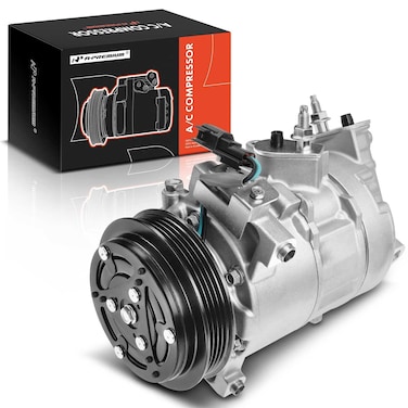 A-Premium Air Conditioner AC Compressor with Clutch Compatible with Ford Mustang 2.3L 2015-2021