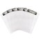 Hongri Plastic Small Clipboard, Clear A5 Memo Size Clip Board for Students, Kid, Women, Home, Low Profile Clip, Mini Size 6 x 9 in, Office Supplies &amp; School Supplies(Pack of 6)