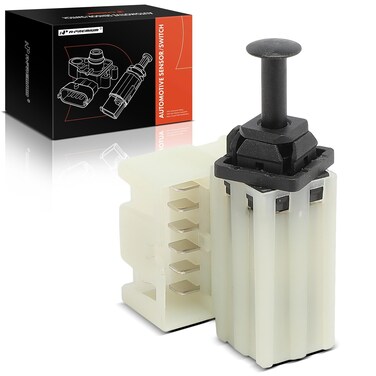 A-Premium Brake Light Switch Compatible with Ram 3500 4500 5500 &amp; Jeep Grand Cherokee, Wrangler &amp; Dodge Grand Caravan, Ram 1500 2500, Charger &amp; Chrysler &amp; Volkswagen &amp; Plymouth &amp; Eagle, w/ 6 pins