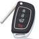 Keyecu Replacement Smart Key Fob 95430-C1010 for Hyundai Sonata 2014 2015 2016 2017 FCC ID:TQ8-RKE-4F16 Black
