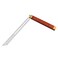 Adjustable Carpentry Square Bevel Gauge Angle Finder Blade Ruler Bevel Sliding T-bevel with Handle for Craftsman Builder Carpenter Architect Engineer (10.62 Inch)