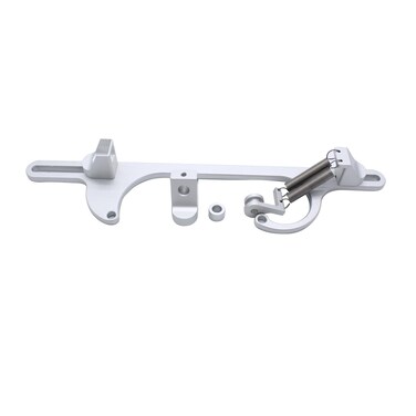 1 SET SHLPDFM Billet Aluminum Throttle Cable Bracket Silver Adjustable Carburetor Bracket Compatible with 4150 4160 Series