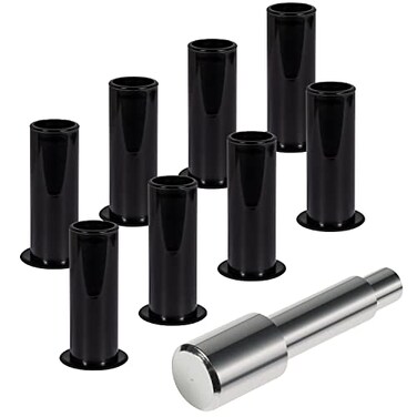 Door Bushing Removal Tool + Hinge Liner 9pcs For Jeep Wrangler JK JL Sports Sahara Freedom Rubicon X Unlimited &amp; Gladiator JT 2007-2021 2022 2023 2024