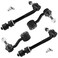 WEDOAUTO 4Pcs Suspension Kit Front &amp; Rear Stabilizer Sway Bar End Links Set Left Driver &amp; Right Passenger Fit For Chrysler Aspen 2007-2009, For Dodge Durango 2004-2009 Replace# K750026 K80947