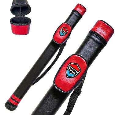 TalveX 1x1 Hard cue case Pool Cue Billiard Stick Carrying Case(Holds 1 Butt/1 Shaft)