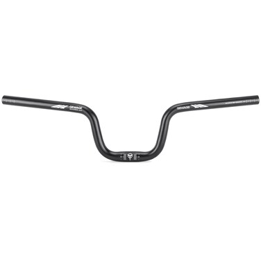 25.4 Bike Handlebar - 30mm, 55mm, 70mm, 90mm,120mm Riser Handlebar - 620mm Aluminium Alloy Mountain Bike Bicycle Handlebars (25.4-120mm Rise)