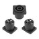 Heyiarbeit 3-Pack XLR Female Jack Panel Mount Socket Connector - Audio Speaker Jack Twist Lock 4 Pole