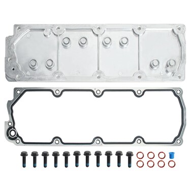 LS Gen 4 Valley Pan Cover Plate with Gasket Bolts Compatible with 2007-2013 Silverado Sierra SUV LS2 LS3 LS7, Replaces 12598832, Non AFM DOD