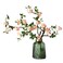 WEISPARK Artificial Flowers, 2pcs Fake Cherry Blossom Branches 31 Inch Long Stem Silk Flowers for DIY Vase Home Hotel Office Wedding Party Garden Decor (Rose Red)