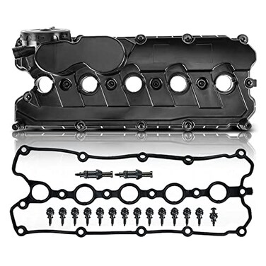 A-Premium Engine Valve Cover, with Gasket &amp; Bolts, Compatible with Volkswagen Beetle 2006-2018, Golf 2010-2014, Jetta 2005-2014, Passat 2012-2014, Rabbit 2006-2009, L5 2.5L