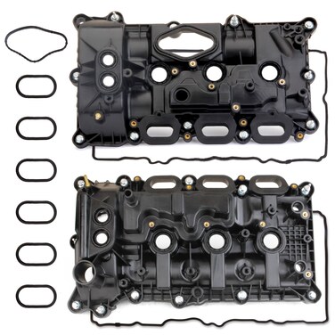 HSPSWIFTER Valve Cover Set Compatible with 2018-2022 Ford Expedition 2017-2020 Ford F-150 2018-2023 Lincoln Navigator OE HL3Z-6582-G HL3Z-6582-F