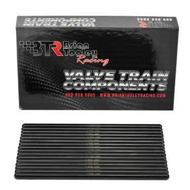 Brian Tooley Racing BTR 7.400" LS Chromoly Pushrods 5/16" Diameter -Fits 4.8 5.3 6.0 LS1 LS2 LS6 LS3