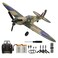 RC Plane Spitfire Fighter 2.4Ghz 4CH Remote Control Aircraft Ready to Fly for Adults Kids Airplane Radio Controlled Plane with Xpilot Stabilization System 761-12