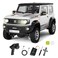 Terucle RC Crawler Model 1/16 4WD Officially Licensed Suzuki JIMNY RC Cars, 2.4Ghz 600mAh RC Rock Model Truck with Exhaust System，Hobby Grade Model Off-Road Remote Control Car with Light &amp; Sound