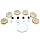 GSKMOTOR Freeze Plug Kit Brass Expansion Plug Kit Compatible with SBF Ford Windsor Engines Melling 260 289 302 351W