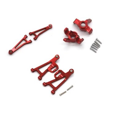 fyfracing Metal Replacement Accessories for Hyper Go H14bm Mjx 14210 14209,1/14 Brushless Rc Cars Aluminum Upgrade Spare Part (Front Arms)