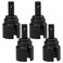 ShareGoo Steel Differential Cup Output Diff. Cup Compatible with MJX Hyper Go 16208 14209 14210 14301 16421 1/14 RC Car Upgrade Parts (Black)