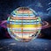 LEMATRIX 2024 Flying Orb Ball Toy, Hover Ball Boomerang Fly Fidget Spinner, Cool Toys Gifts for 6 7 8 9 10 11 12+ Years Old boy Girls Teens, Hand Mini Drone Cosmic Globe, Indoor Outdoor Toys(Golden)