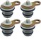 KMT Non-MDS Hemi Expansion Plug/Hemi Block Plug/Solenoid Block-Off Plugs Replacement for Chrysler Dodge Jeep Ram Hemi 53032221AA (4 PCS)