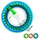 Christen Sunny Kite String Reel, Kite String Spool for Kids &amp; Adults,Grip Wheel with Flying Line String Flying Tools with Lock (6in+492 Ft)