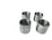 BZBMGMO Split Collar Tube Clamp, UTV Universal Connector Weldable Tube Clamps, Short Connector Tube Clamp 1-1/2" Qty 4